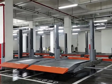 二层简易升降类机械式停车设备